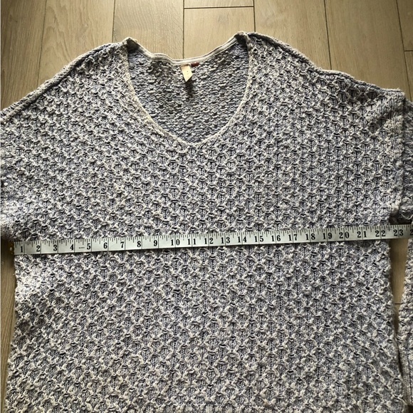 Anthropologie Pilcro Textured Wide Neck Cotton Sweater Size L - Picture 7 of 12